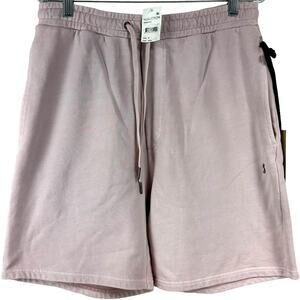 Ksubi NWT 4 x 4 Trak Short Magnolia Pink 100% Cotton Men's Size M Embroidered
